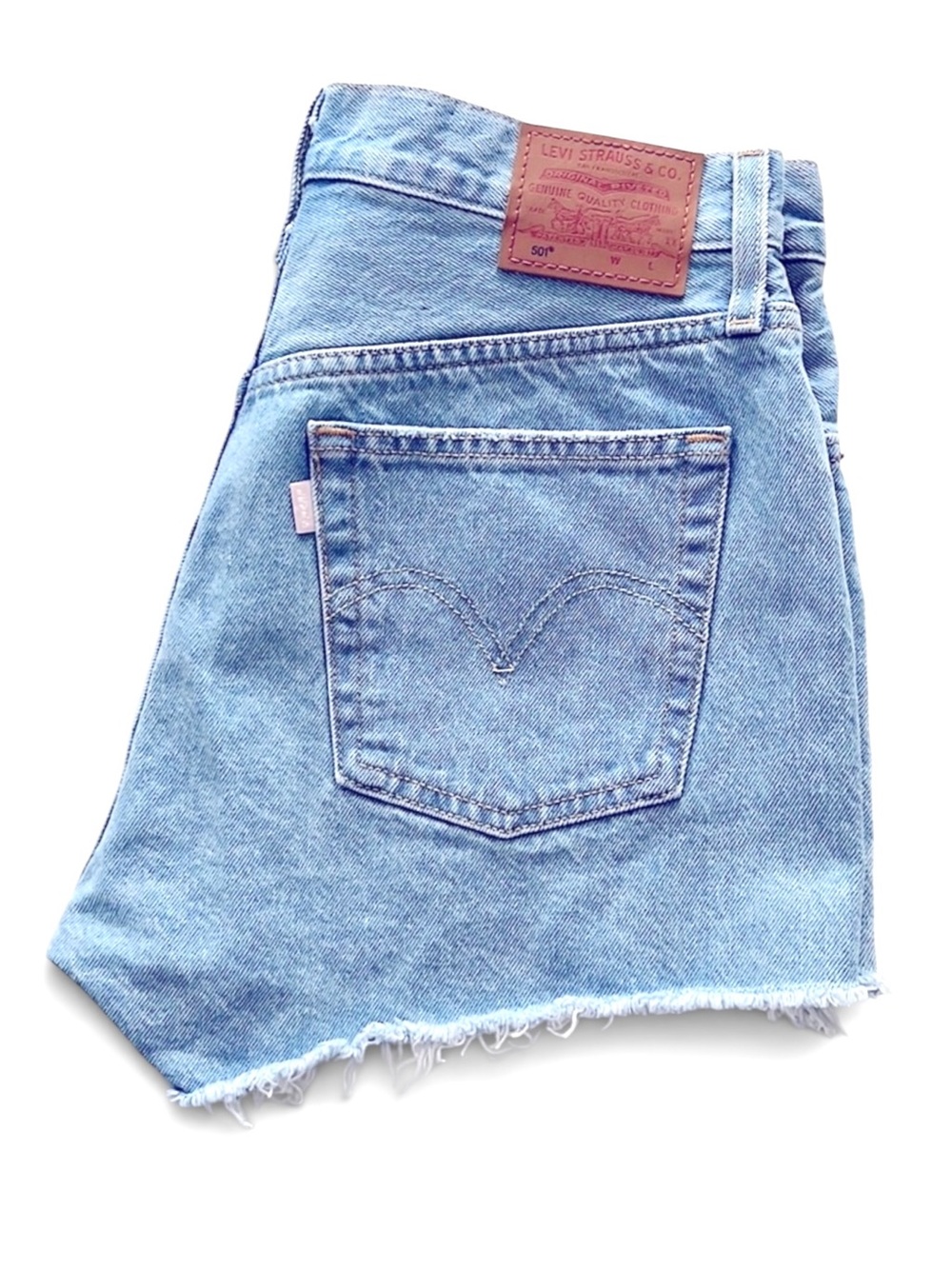 NWOT Levi’s 501 Premium Pink Label Shorts